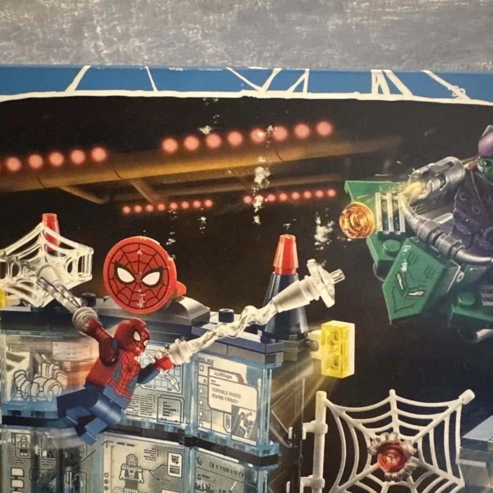 76175 ATTACK ON THE SPIDER LAIR lego NEW legos set man VENOM iron ultimate armor